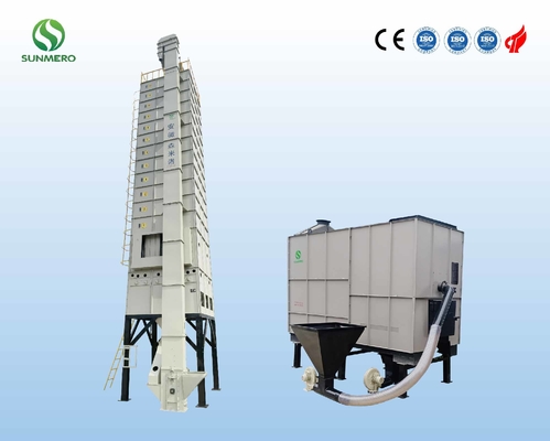 Ξηρότερη μηχανή σιταριού ορυζώνα 120 τόνων/batch για πολλές χρήσεις για τους μυλωνάδες ρυζιού