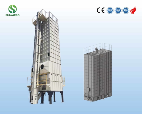 ISO18001 180tons ανά ξηρότερη μηχανή σιταριού batch για τους μυλωνάδες ρυζιού του Βιετνάμ