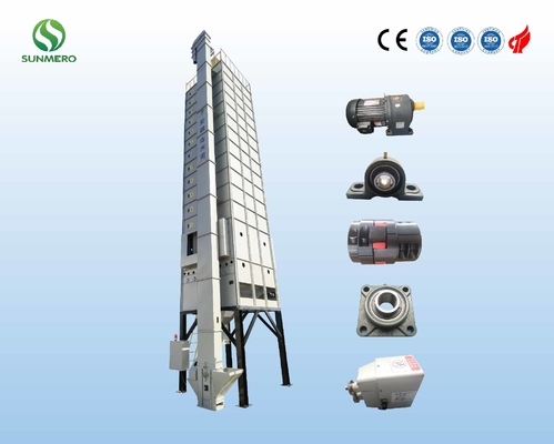 13500KG ανά στεγνωτήρα σιταριού ρυζιού batch, ξηρότερο 11m αναδιανομής ύψος batch