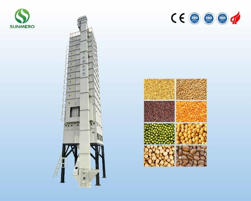 13500KG ανά στεγνωτήρα σιταριού ρυζιού batch, ξηρότερο 11m αναδιανομής ύψος batch
