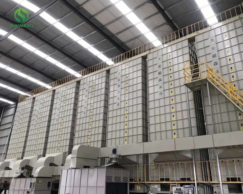 ISO18001 180tons ανά ξηρότερη μηχανή σιταριού batch για τους μυλωνάδες ρυζιού του Βιετνάμ