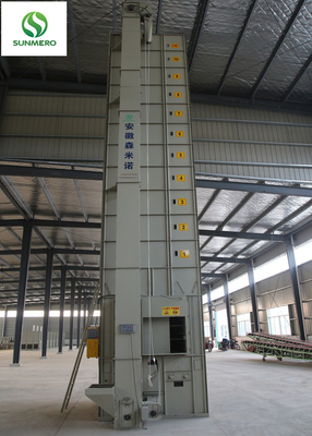 5.5kW διαγώνια ροής καλαμποκιού batch αποδοτικότητα ξήρανσης στεγνωτήρων υψηλή 15 τόνων