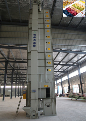 5.5kW διαγώνια ροής καλαμποκιού batch αποδοτικότητα ξήρανσης στεγνωτήρων υψηλή 15 τόνων