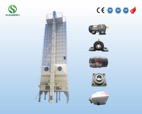 ISO18001 180tons ανά ξηρότερη μηχανή σιταριού batch για τους μυλωνάδες ρυζιού του Βιετνάμ